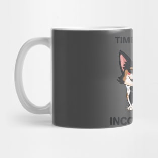 Tricolour Corgi - Time to go Incorgnito Mug